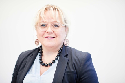 Marie Sandberg-Chibani, FinUnionsin tiedottaja